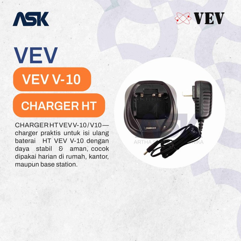 Charger Handy Talky V10 VEV / Chg HT V 10