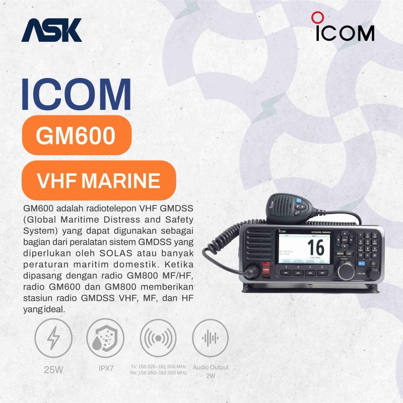 Radio Mobile GM600 ICOM / Radio Mobile GM 600