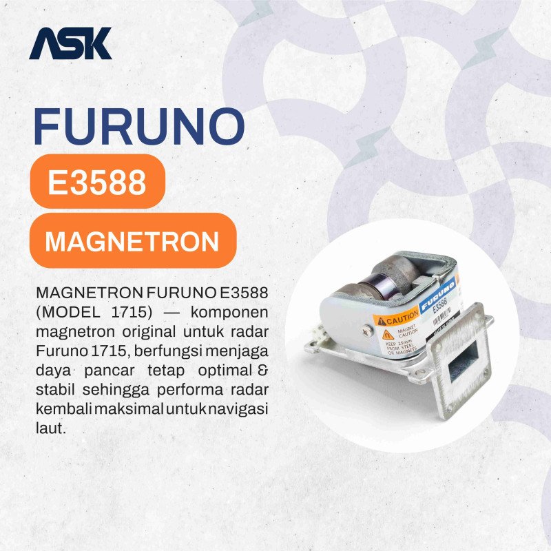 MAGNETRON FURUNO E3588 FOR MODEL1715 / E 3588 MODEL 1715 FURUNO1715