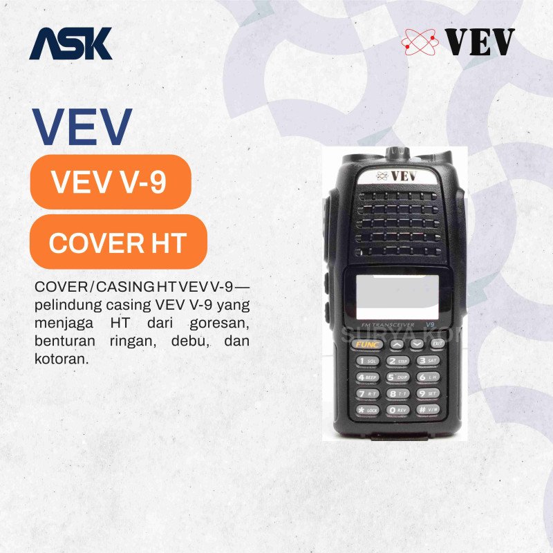 Cover Handy Talky V9 VEV / Cover HT V 9 VEV