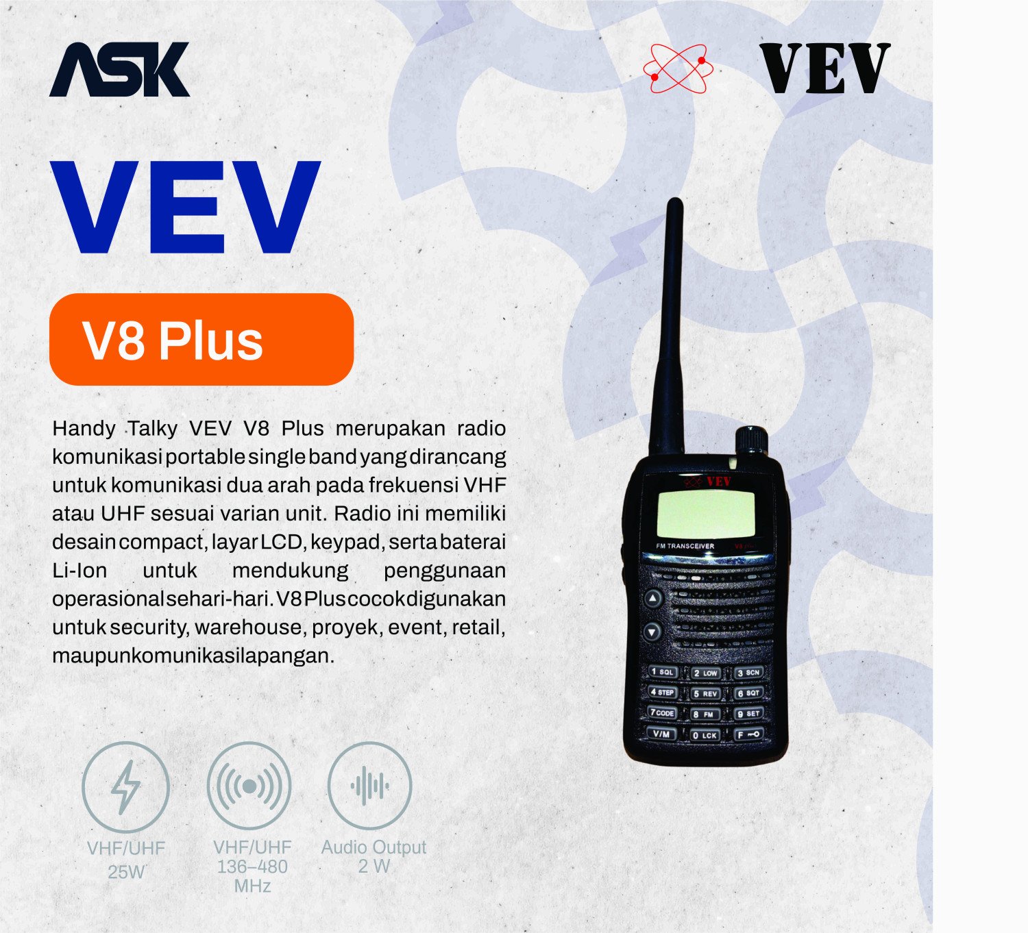 HT VEV-V8 PLUS