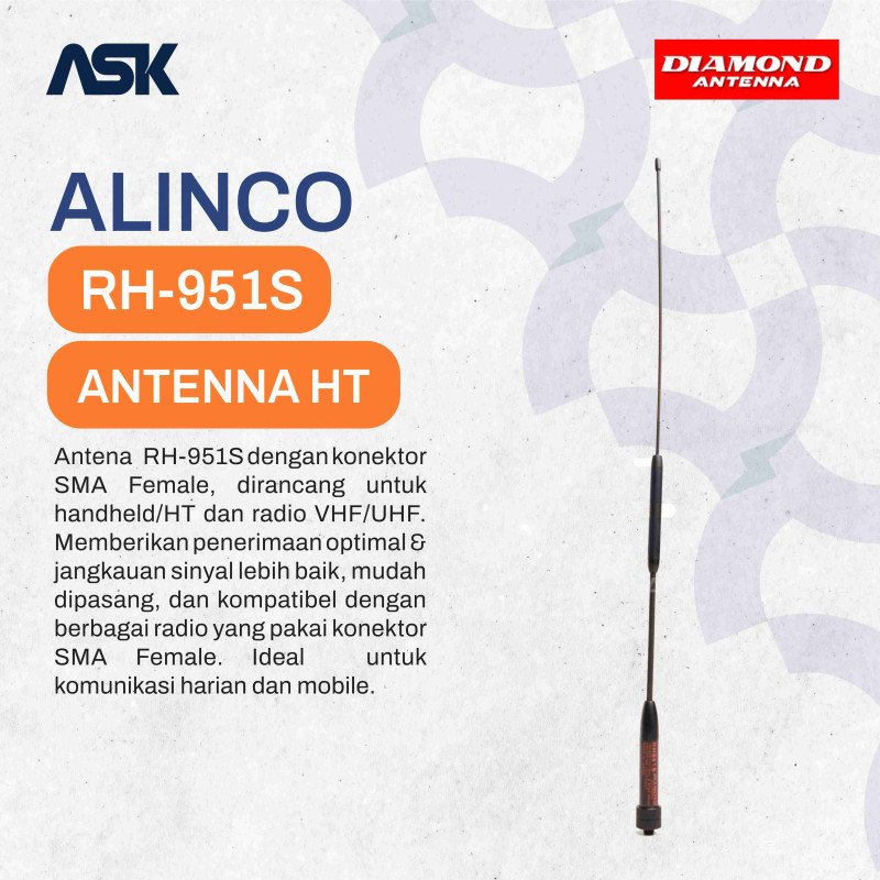 ANTENA RH-951S SMA FEMALE / RH 951S / RH951 S / RH951S