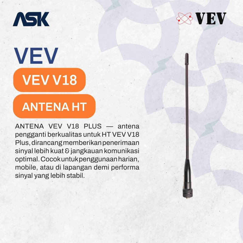 Antena Handy Talky VEV V18 PLUS