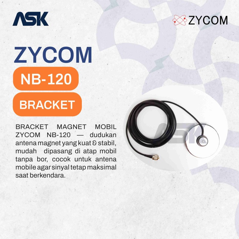 BRACKET MAGNET MOBIL ZYCOM NB120 FOR MOTOROLA /NB 120