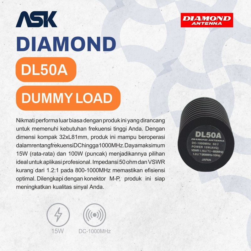 Dummy Load DL50A DIAMOND / DL50A