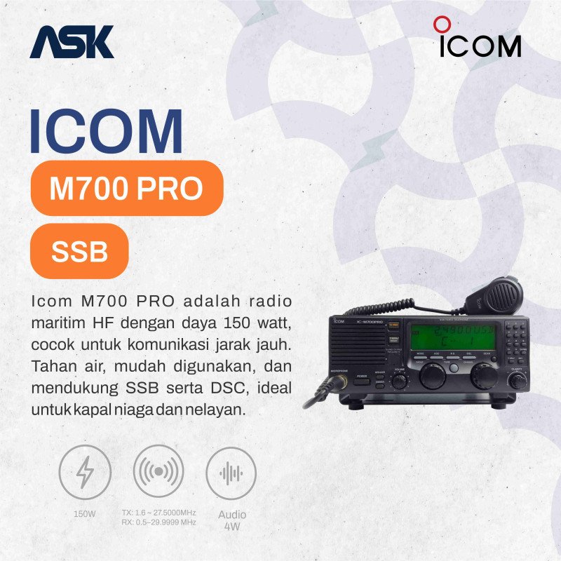 SSB IC-M700PRO ICOM / SSB M700 PRO