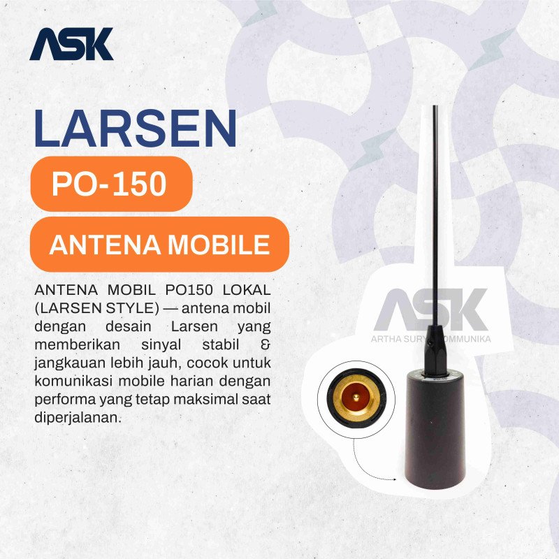 LARSEN Antena Mobil PO150 Lokal