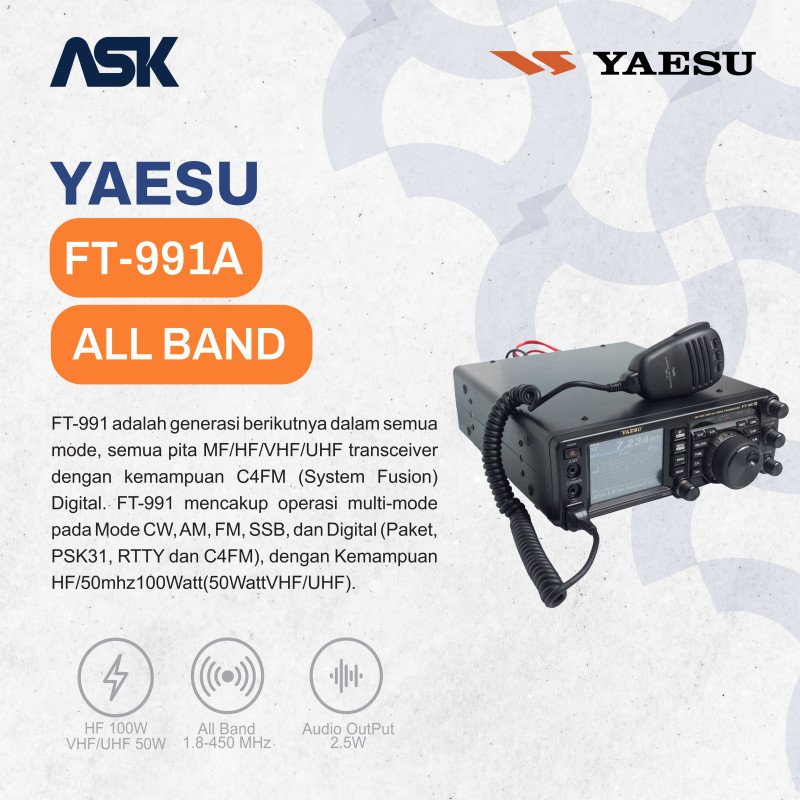 SSB FT-991A YAESU / FT991A ALL BAND