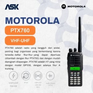 handy talky motorola PTX760 UHF & VHF